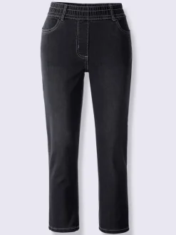 Jean 7/8 ceinture haute