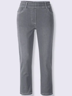 Jean 7/8 ceinture haute