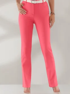 Jean à ceinture élastique chevilles fendues