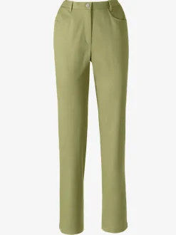 Jean à ceinture élastique chevilles fendues