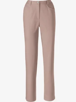 Jean à ceinture élastique chevilles fendues