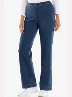 Jean ceinture élastique confortable