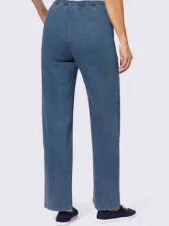Jean ceinture élastique confortable