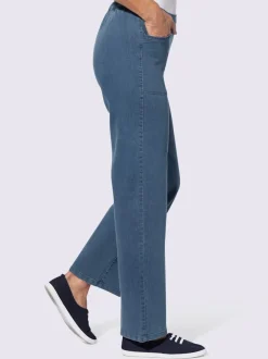 Jean ceinture élastique confortable