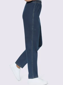 Jean ceinture élastique confortable