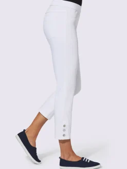 Jean 7/8 ceinture élastique confortable