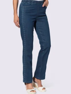 Jean ceinture élastique confortable
