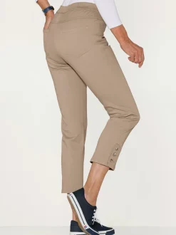 Jean 7/8 ceinture élastique confortable