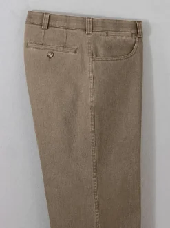 Jean ceinture élastique confortable 4 poches