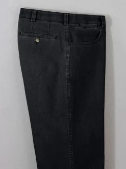Jean ceinture élastique confortable 4 poches