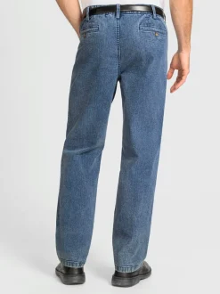 Jean ceinture élastique confortable 4 poches