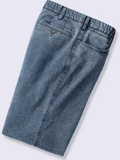 Jean ceinture élastique confortable 4 poches