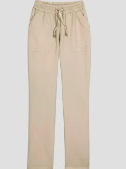 Jean ceinture smockée