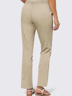 Jean ceinture smockée