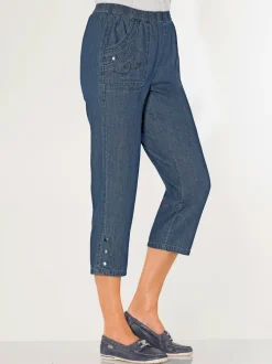 Jean 3/4 100% coton