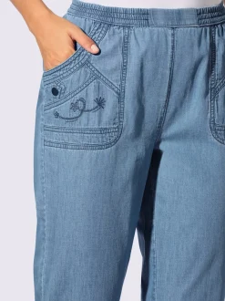 Jean 3/4 100% coton