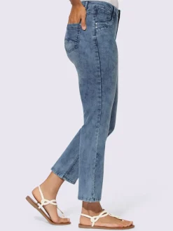 Jean 7/8 coton extensible confortable