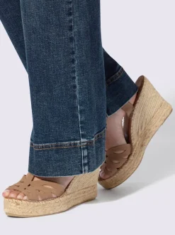 Jean coupe bootcut décontractée