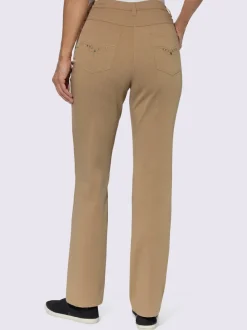 Jean coupe 5 poches ceinture élastique latérale