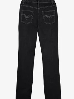 Jean coupe 5 poches ceinture élastique latérale