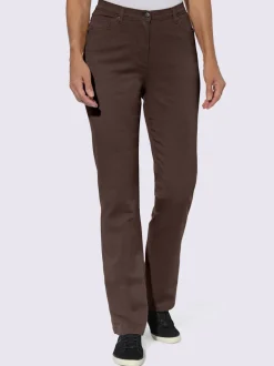 Jean coupe 5 poches ceinture élastique latérale
