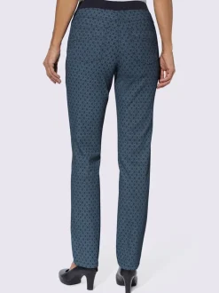 Jean femme confortable avec ceinture élastique
