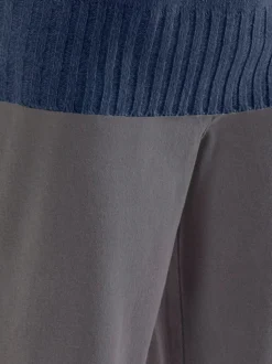 Jean femme coupe droite ceinture élastique