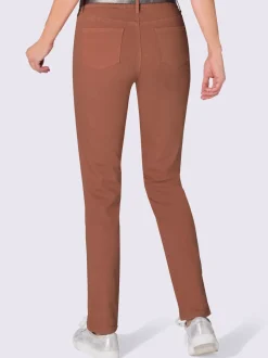 Jean femme coupe skinny 4 poches taille haute