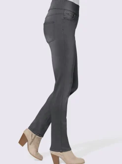 Jean femme slim 5 poches avant et arrière