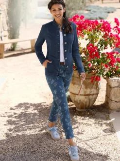 Jean imprimé floral