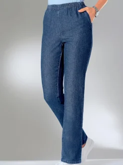 Jean léger qualité coton ceinture élastique