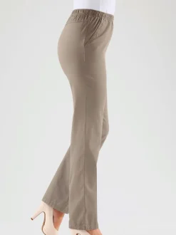 Jean léger qualité coton ceinture élastique