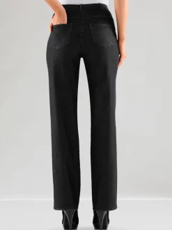 Jean 4 poches ceinture intérieure élastique