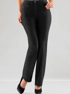 Jean 4 poches ceinture intérieure élastique
