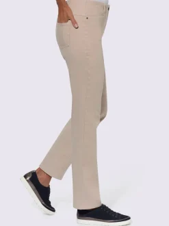 Jean 4 poches ceinture intérieure élastique