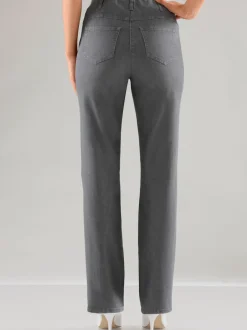 Jean 4 poches ceinture intérieure élastique