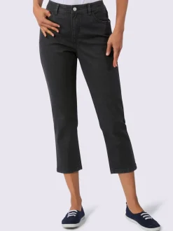 Jean 5 poches qualité coton extensible indéformable