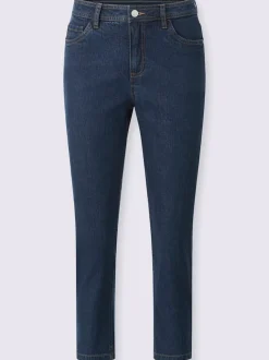 Jean 5 poches qualité coton extensible indéformable