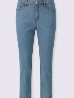 Jean 5 poches qualité coton extensible indéformable