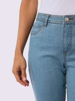 Jean 5 poches qualité coton extensible indéformable