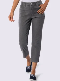 Jean 5 poches qualité coton extensible indéformable