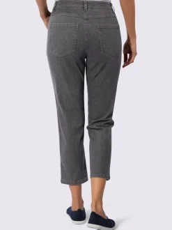 Jean 5 poches qualité coton extensible indéformable