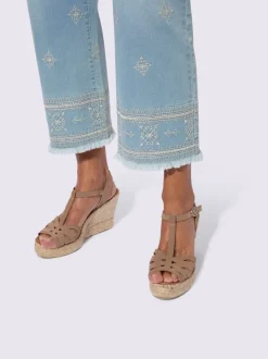 Jean 7/8 qualité coton