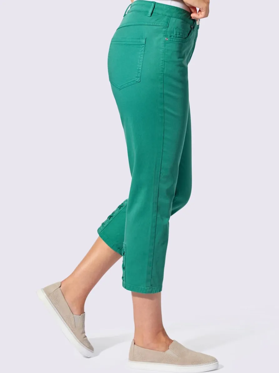 Jean 3/4 qualité coton doux sur la peau