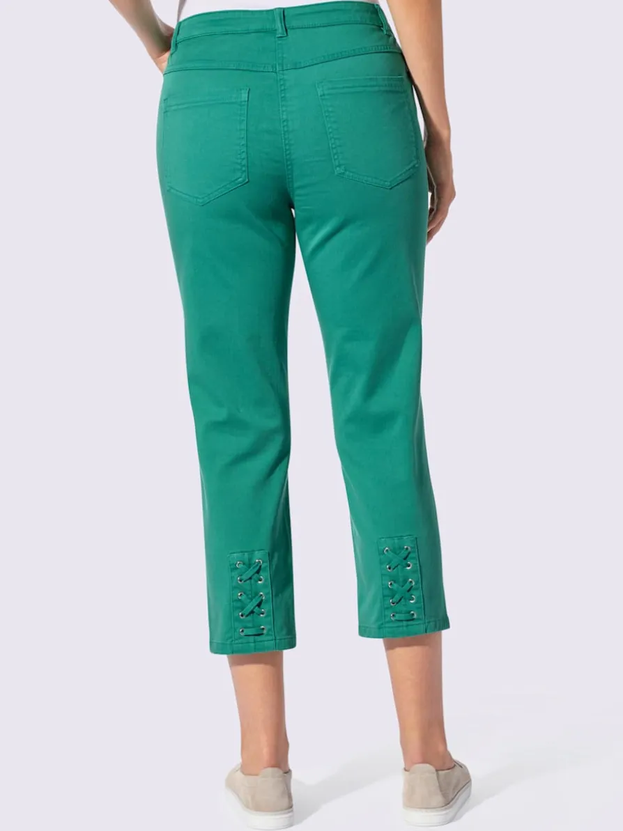 Jean 3/4 qualité coton doux sur la peau