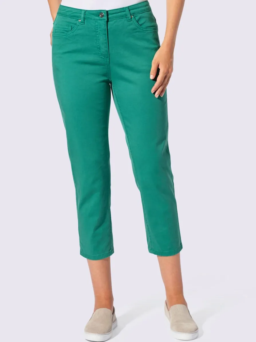 Jean 3/4 qualité coton doux sur la peau