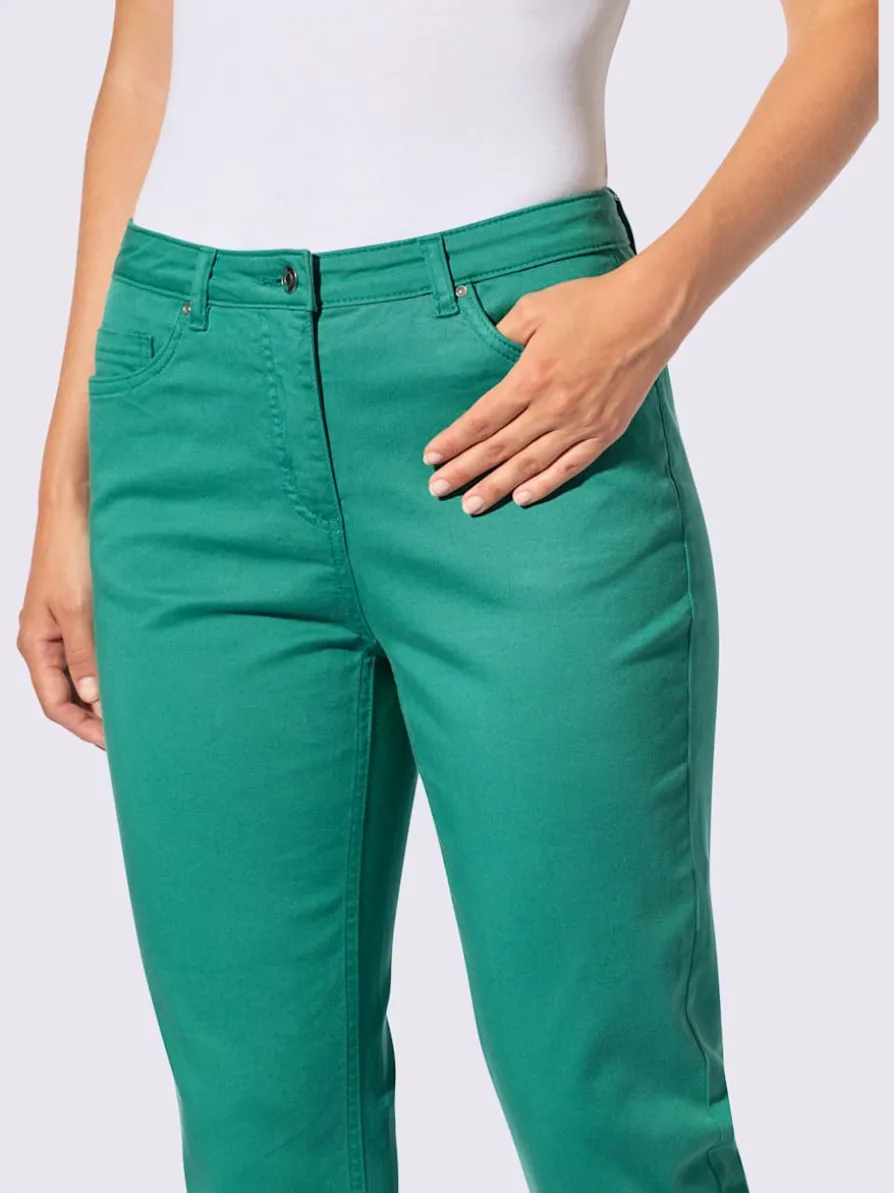 Jean 3/4 qualité coton doux sur la peau