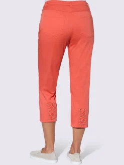 Jean 3/4 qualité coton doux sur la peau