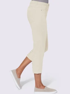 Jean 3/4 qualité coton doux sur la peau