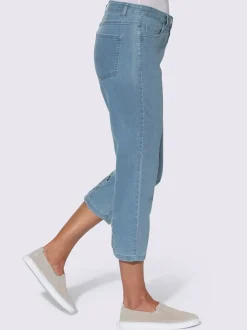 Jean 3/4 qualité coton doux sur la peau
